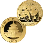 24金（K24）中国 パンダ金貨1オンス