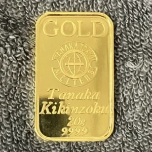 田中貴金属　インゴット20g