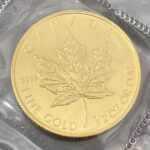メイプルリーフ金貨　K24