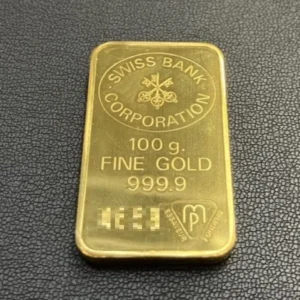 スイスインゴッド100g