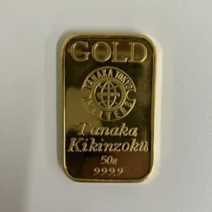 田中貴金属　インゴット50g