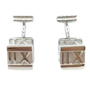 18金 (K18) ティファニー アトラス カフス