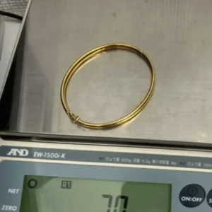 金ブレスレット　K18