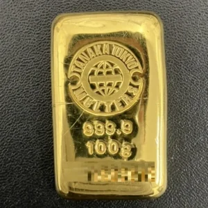 田中貴金属　インゴット100g