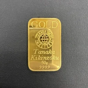 田中貴金属　インゴット50g