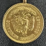 メキシコペソ金貨　K21.6