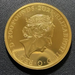 エリザベス2世 200ポンド 金貨 2022
