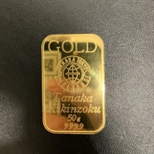 田中貴金属　インゴット50g