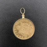 エリザベス金貨　ペンダントトップ