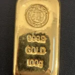 徳力本店　インゴット100g