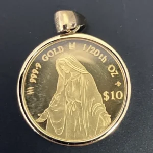 マリア金貨　ペンダントトップ