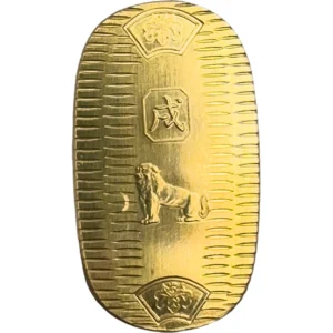 24金 (K24) 十二支小判 戌