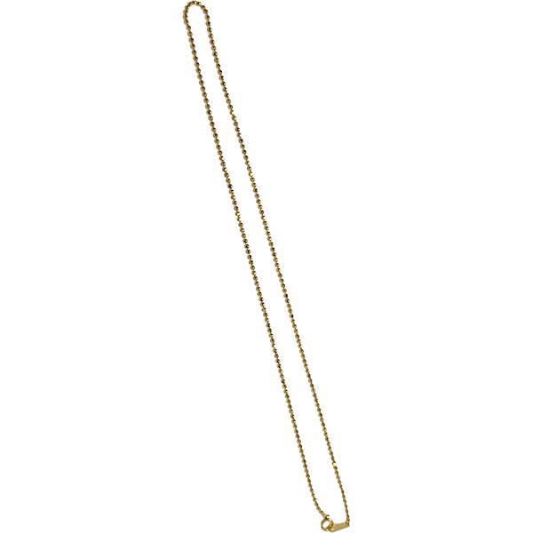 18金(K18)ボールネックレス