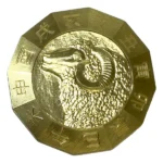 24金(K24)干支メダル 羊