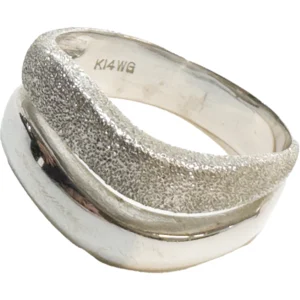 14金(K14WG)リング