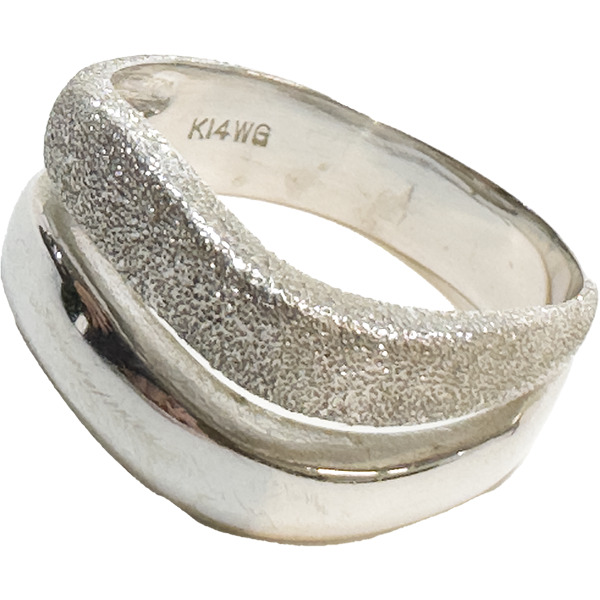 14金(K14WG)リング