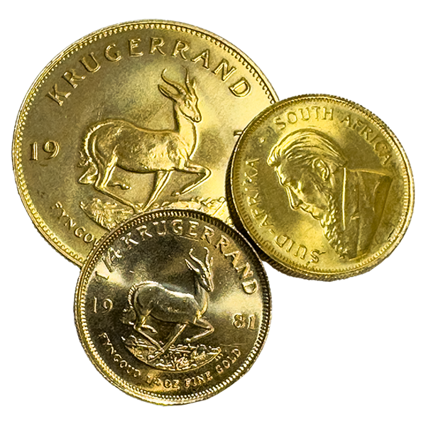 22金 (K22) クルーガーランド金貨まとめ