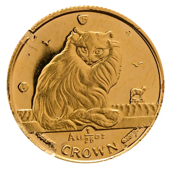 24金 (K24) キャット金貨 1/25oz