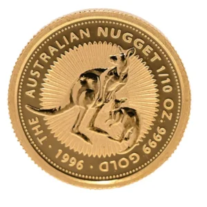 24金 (K24) カンガルー金貨 1/10oz