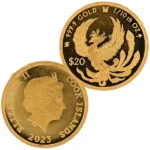 24金 (K24) 鳳凰金貨 1/10oz