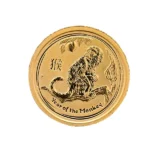 24金 (K24) オーストラリア 干支 猿 金貨 1/20oz