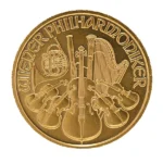 24金 (K24) ウィーン金貨ハーモニー 1/4oz