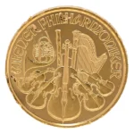 24金 (K24) ウィーン金貨ハーモニー 1/25oz