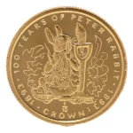 24金 (K24) ピーターラビット金貨 ジブラルタル 1/10oz