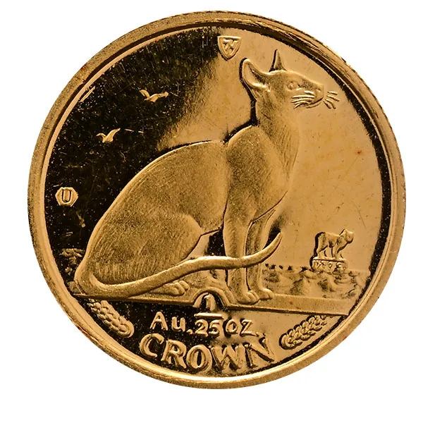 24金 (K24) キャット金貨 1/25oz