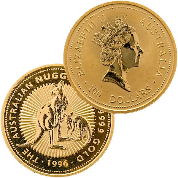 24金 (K24) カンガルー金貨 1oz
