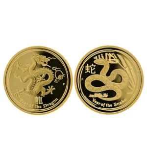 K24 オーストラリア干支金貨 干支 巳・辰年 金貨_1oz 　2セット