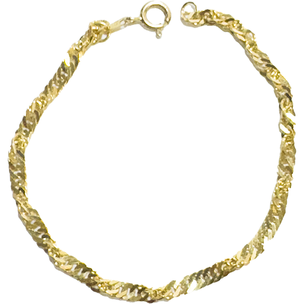 22金 (K22) ブレスレット