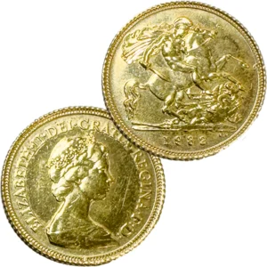 22金 (K22) ソブリン金貨