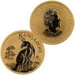24金 (K24) カンガルー金貨 1/2oz