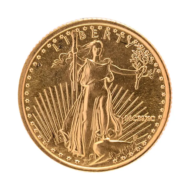 22金 (K22) アメリカン イーグル金貨 1/10oz 6227