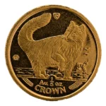 24金 (K24) キャット金貨 1/5oz