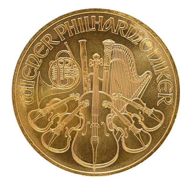 24金 (K24) ウィーン金貨ハーモニー 1oz