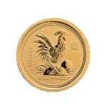 24金 (K24) 2005年オーストラリア 干支 鶏 金貨 1/20oz
