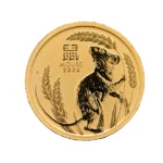 24金 (K24) オーストラリアン ルナー マウス 金貨 1/20oz