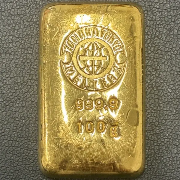 田中貴金属　インゴット100g