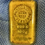 田中貴金属　インゴット100g