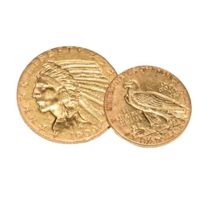 21金 (K21) インディアンコイン 2枚