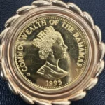 バハマ金貨　ペンダントトップ