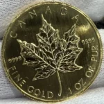 K24　メイプルリーフ金貨　1oz