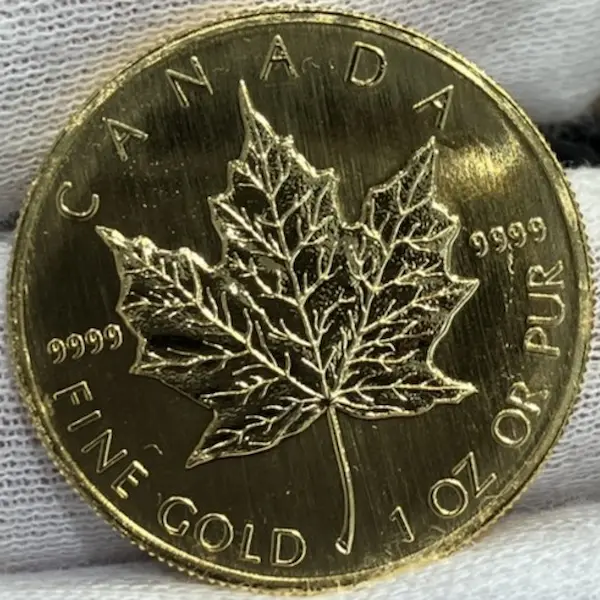 K24　メイプルリーフ金貨　1oz