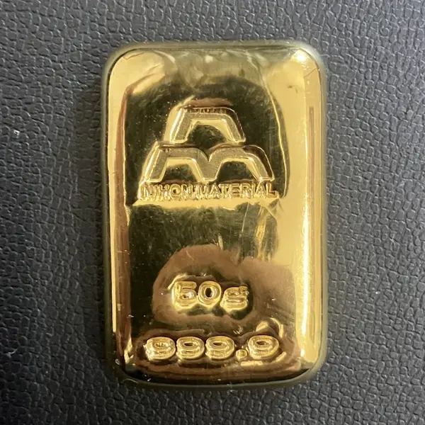 日本マテリアル　インゴット50g