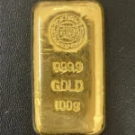 徳力本店　インゴット100g