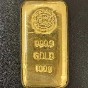 徳力本店　インゴット100g