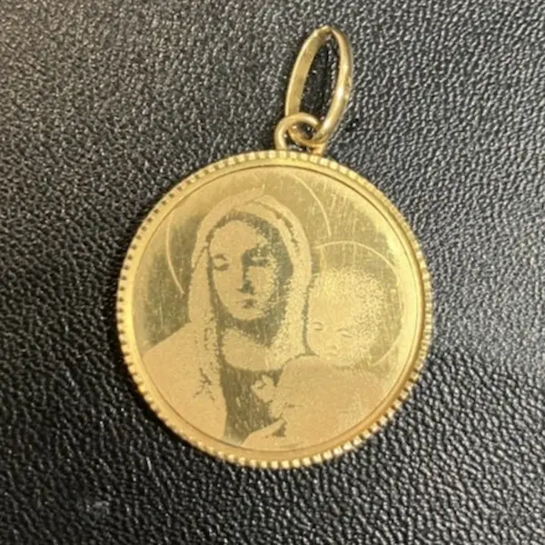 K18　メダル　2.2g