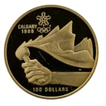 22金 (K22)  カナダ カルガリーオリンピック金貨